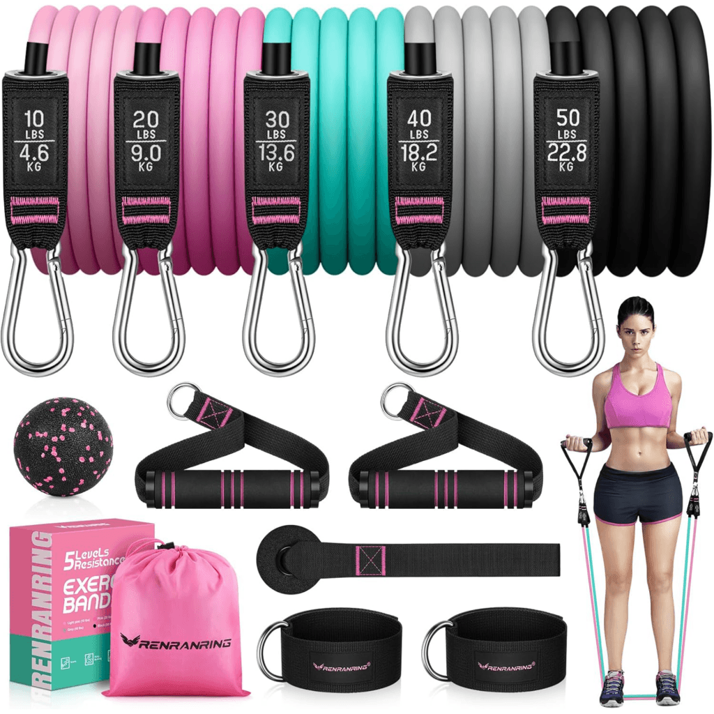 Resistance Bands w/Cuff